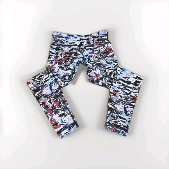 Lululemon Wunder Under Low-Rise Tight *Full-On Luxtreme Culture Clash Multi Sz 6 - Picture 3 of 7